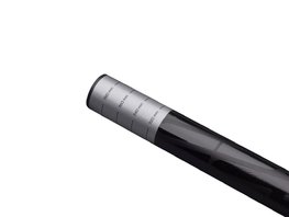 PRO rączki kierownicy - THARSIS FLAT TOP CARBON 800mm - czarny