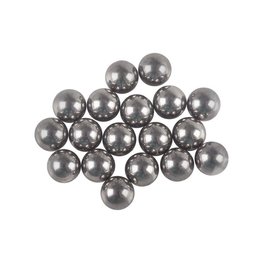 SHIMANO kulki - BULLETS 1/4" - srebrny