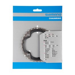 SHIMANO przekładnia - SLX M670 32 - czarny
