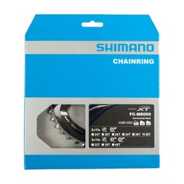 SHIMANO przekładnia - DEORE XT M8000 38 - czarny