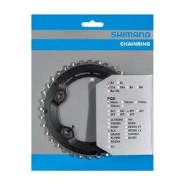 SHIMANO przekładnia - SLX M7000 36 - czarny