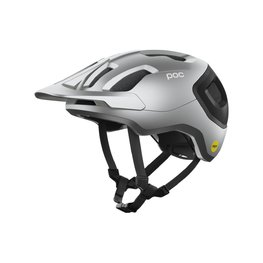 POC Kask kolarski - AXION RACE MIPS - srebrny/czarny