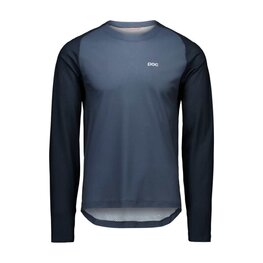 POC Letnia koszulka kolarska z długim rękawem - MOTION AIR L/S - niebieski