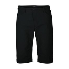 POC Krótkie spodnie kolarskie bez szelek - ESSENTIAL CASUAL - czarny