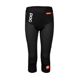 POC Kolarskie majtki - RESISTANCE LAYER TIGHTS JR - czarny/pomarańczowy