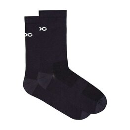 POC Kolarskie klasyczne skarpetki - CADENCE ROAD LONG SOCKS - czarny