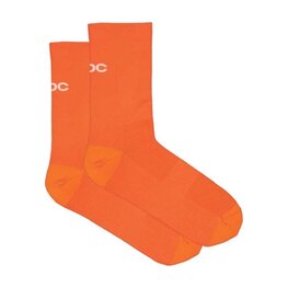 POC Kolarskie klasyczne skarpetki - CADENCE ROAD SOCKS - pomarańczowy