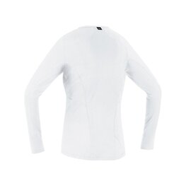 GORE Kolarska koszulka z długim rękawem - BASE LAYER - biały