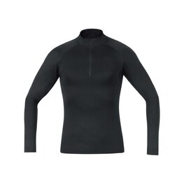 GORE Kolarska koszulka z długim rękawem - M BL THERMO TURTLENECK - czarny