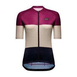 SPIRIT STRIPES - fioletowy/czarny/beżowy