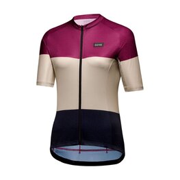 SPIRIT STRIPES - fioletowy/czarny/beżowy