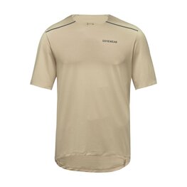GORE Kolarska koszulka z krótkim rękawem - CONTEST 2.0 - beżowy