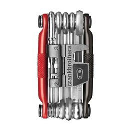 CRANKBROTHERS Narzędzia rowerowe - MULTI-17 - czarny/czerwony