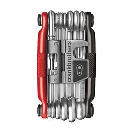CRANKBROTHERS Narzędzia rowerowe - MULTI-19 - czarny/czerwony