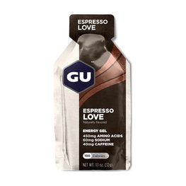 GU Żywność kolarska - ENERGY GEL 32 G ESPRESSO LOVE