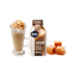 GU Żywność kolarska - ENERGY GEL 32 G CARAMEL MACCHIATO