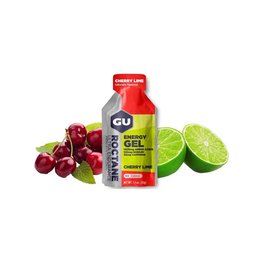 GU Żywność kolarska - ROCTANE ENERGY GEL 32 G CHERRY/LIME