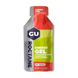 GU Żywność kolarska - ROCTANE ENERGY GEL 32 G CHERRY/LIME