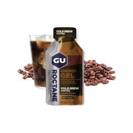 GU Żywność kolarska - ROCTANE ENERGY GEL 32 G COLD BREW COFFEE