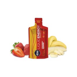 GU Żywność kolarska - LIQUID ENERGY GEL 60 G STRAWBERRY/BANANA
