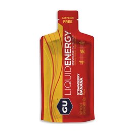 GU Żywność kolarska - LIQUID ENERGY GEL 60 G STRAWBERRY/BANANA