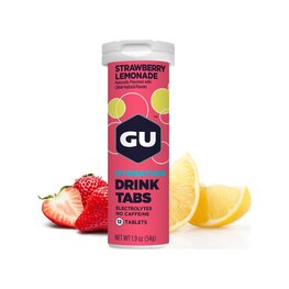 GU napój - DRINK TAABS 54 g STRAWBERRY HIBISCUS