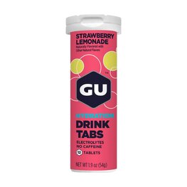 GU napój - DRINK TAABS 54 g STRAWBERRY HIBISCUS