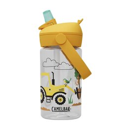 CAMELBAK Bidon kolarski - THRIVE FLIP STRAW KIDS 0,4l - przezroczysty/żółty
