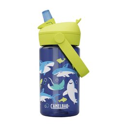 CAMELBAK Bidon kolarski - THRIVE FLIP STRAW KIDS 0,4l - niebieski/żółty