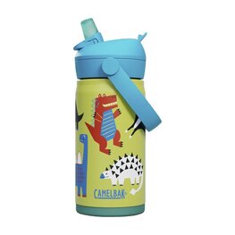 CAMELBAK Bidon kolarski - THRIVE FLIP STRAW KIDS VSS 0,35 L - żółty/kolorowy