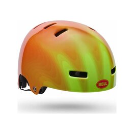 BELL Kask kolarski - SPAN - pomarańczowy/zielony