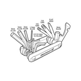 BLACKBURN Narzędzia rowerowe - GRID 13 - srebrny