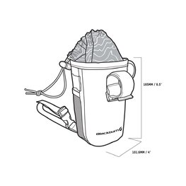 BLACKBURN Torba kolarska - OUTPOST - czarny