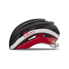 GIRO Kask kolarski - HELIOS SPHERICAL - czarny/czerwony