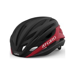 GIRO Kask kolarski - SYNTAX - czarny/czerwony