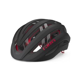 GIRO Kask kolarski - ARIES SPHERICAL - czarny/czerwony