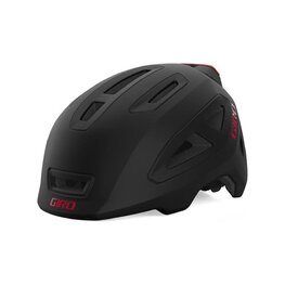 GIRO Kask kolarski - SCAMP II LED - czarny