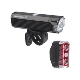 BLACKBURN zestaw świateł - DAYBLAZER 1000 + - czarny