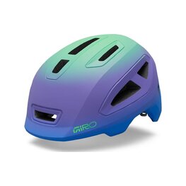 GIRO Kask kolarski - SCAMP II - niebieski/fioletowy/zielony