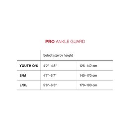 G-FORM ochraniacze na kostki - PRO - czarny