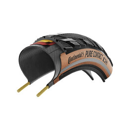 CONTINENTAL PURE CONTACT 28x2.20 - czarny/brązowy