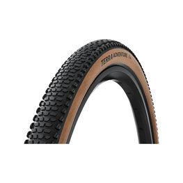 CONTINENTAL opona - TERRA ADVENTURE TRAIL GRIP 700X50C - czarny/brązowy