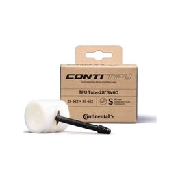 CONTINENTAL dętka - TPU TUBE 28 SV60 - biały/czarny