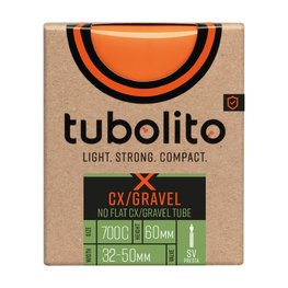TUBOLITO dętka - X-TUBO CX/GRAVEL 28/700C - SV60 - pomarańczowy