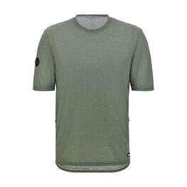 SANTINI Koszulka kolarska z krótkim rękawem - DELTA LINE - zielony