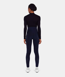 SANTINI Długie spodnie kolarskie bez szelek - RTR - niebieski