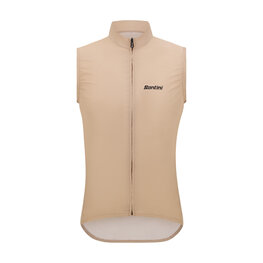 SANTINI Kamizelka kolarska - RTR WIND - brązowy