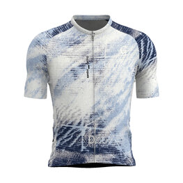 SANTINI Koszulka kolarska z krótkim rękawem - MOTION - niebieski