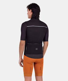 SANTINI Kamizelka kolarska - RTR WIND - czarny