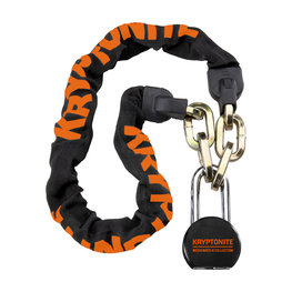KRYPTONITE zapięcie rowerowe - MESSENGER - pomarańczowy/czarny